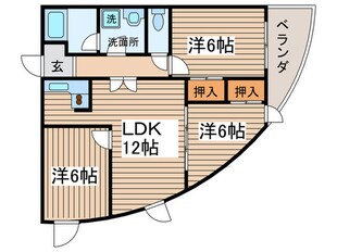 アーバンステージ名古屋の物件間取画像